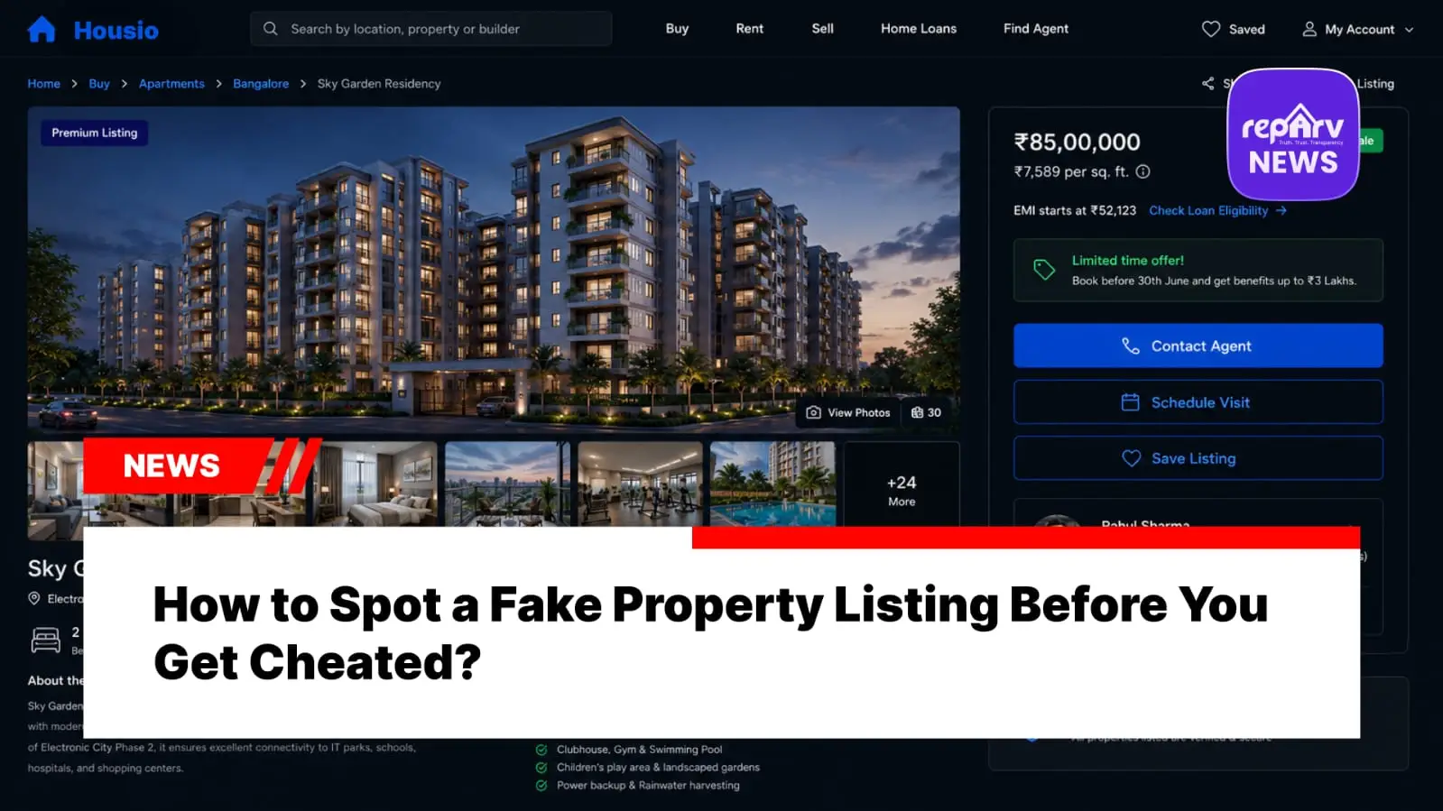 How to Spot a Fake Property Listing Before You Get Cheated
